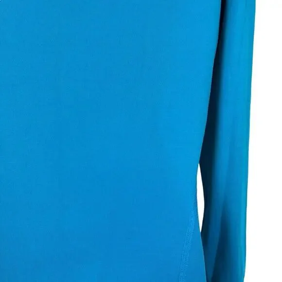 Nike Pro Combat Dri-Fit Fitted Fleece Lined 1/4 Zip Therma Shirt Top Womens M - Picture 12 of 16